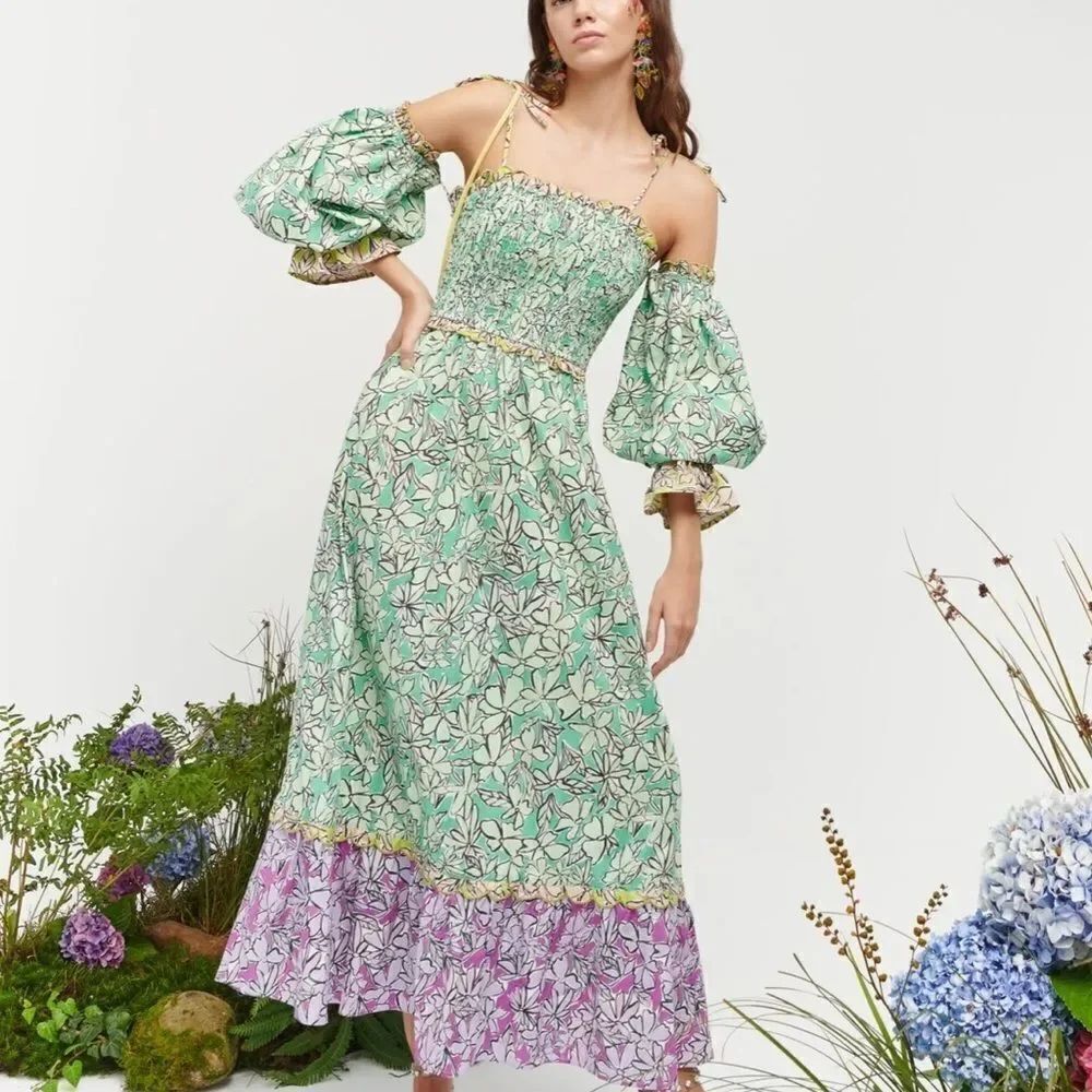 Celia B LURLEEN DRESS size Large-B2